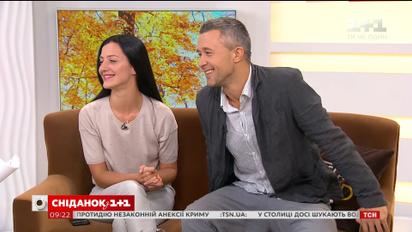 У студії "Сніданку" Сергій та Сніжана Бабкіни розповіли про танці, творчість та справжнє кохання