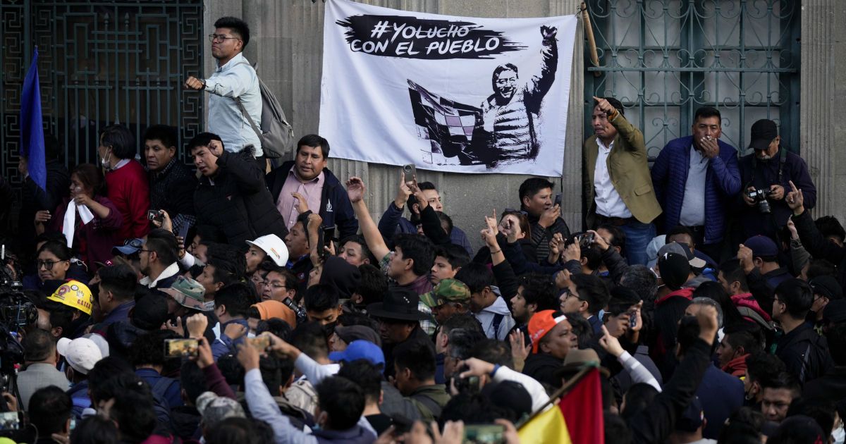 Намерения генерала Суниги не нашли поддержки у боливийцев