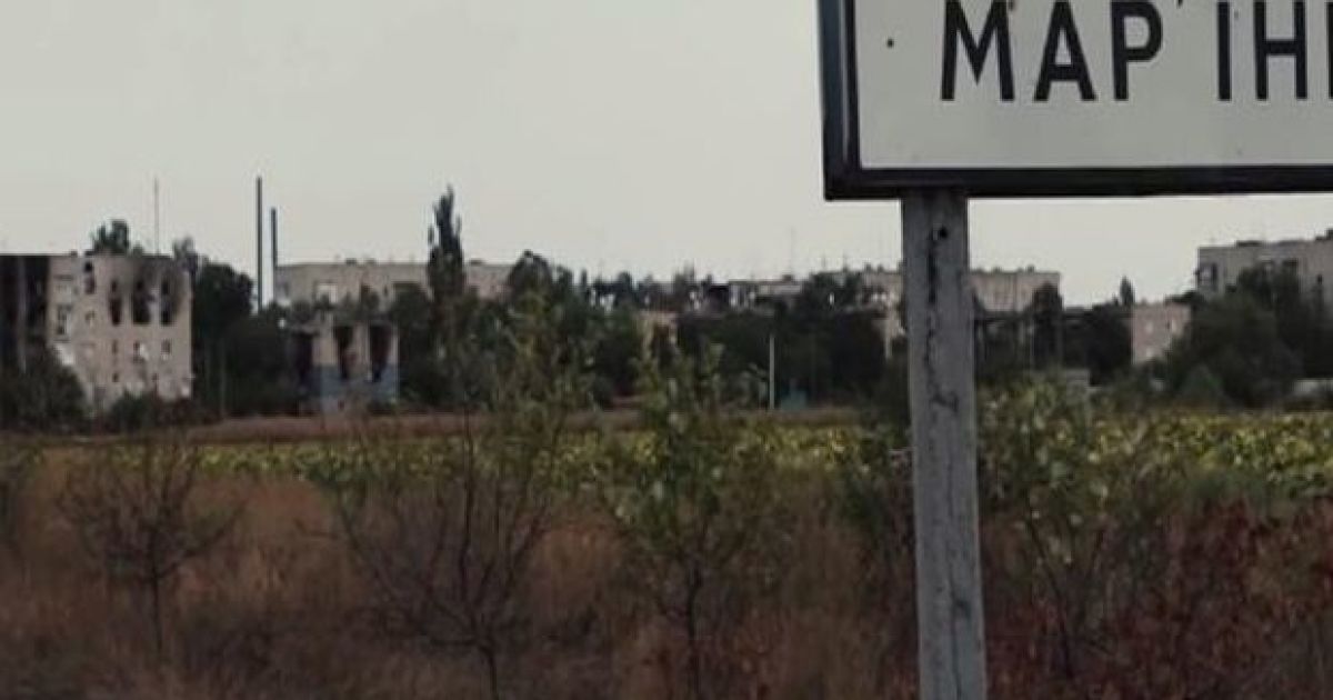 Боевики обстреляли Марьинку из запрещенного оружия.