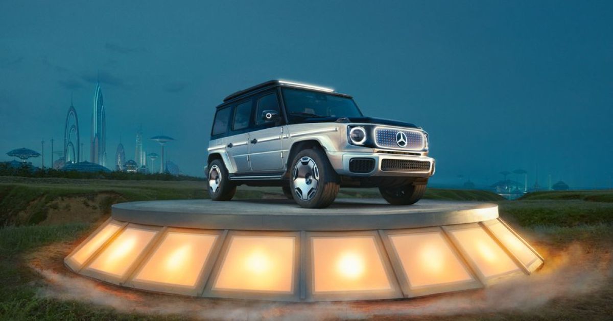 До 770 км на одному заряді: Mercedes-Benz представив концепт електричного "Гелендвагена" перед прем'єрою