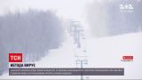 Закарпаття накрили сильні снігопади та шквальний вітер | Погода в Україні