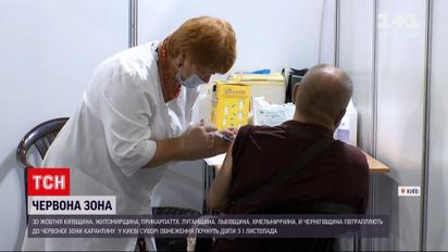 Новости Киева: многие ли стоят в очереди на прививку