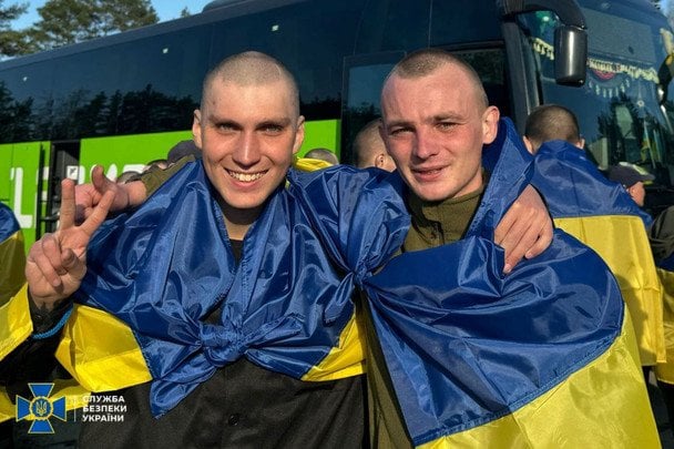 Ще 277 воїнів повернулися додому з російського полону / © СБУ