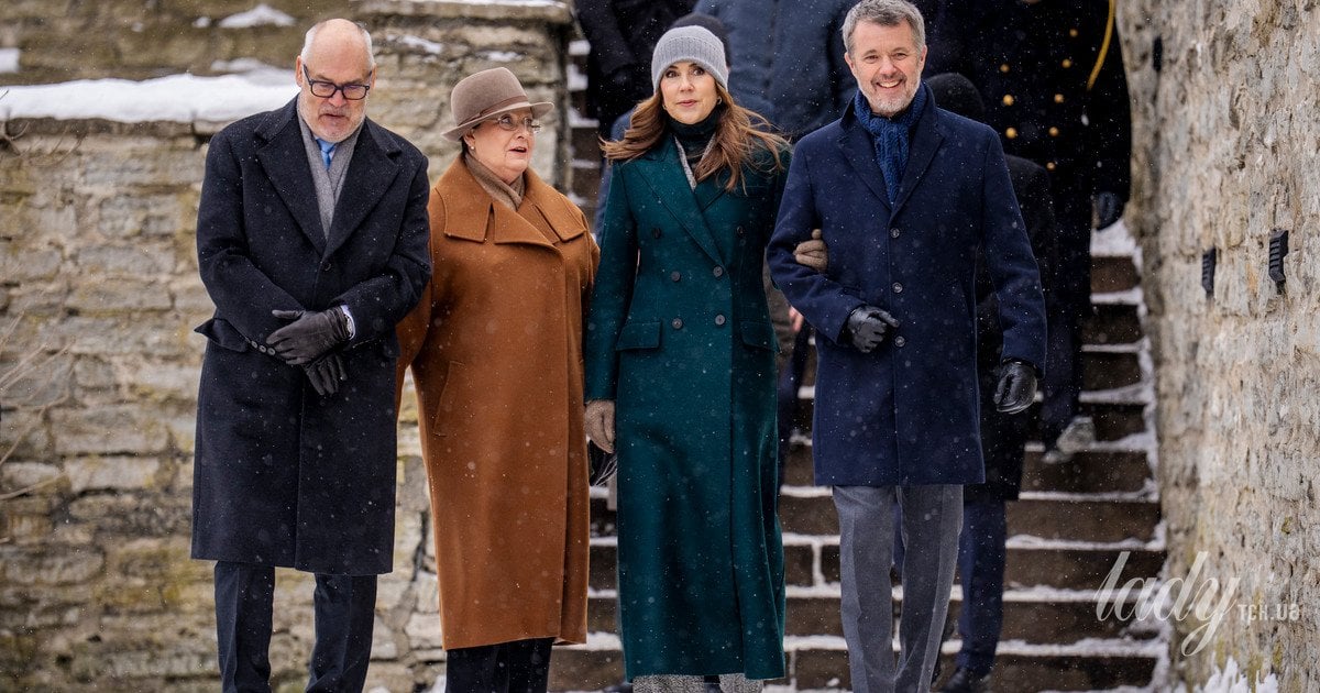 Королева Мері та король Фредерік X в Естонії