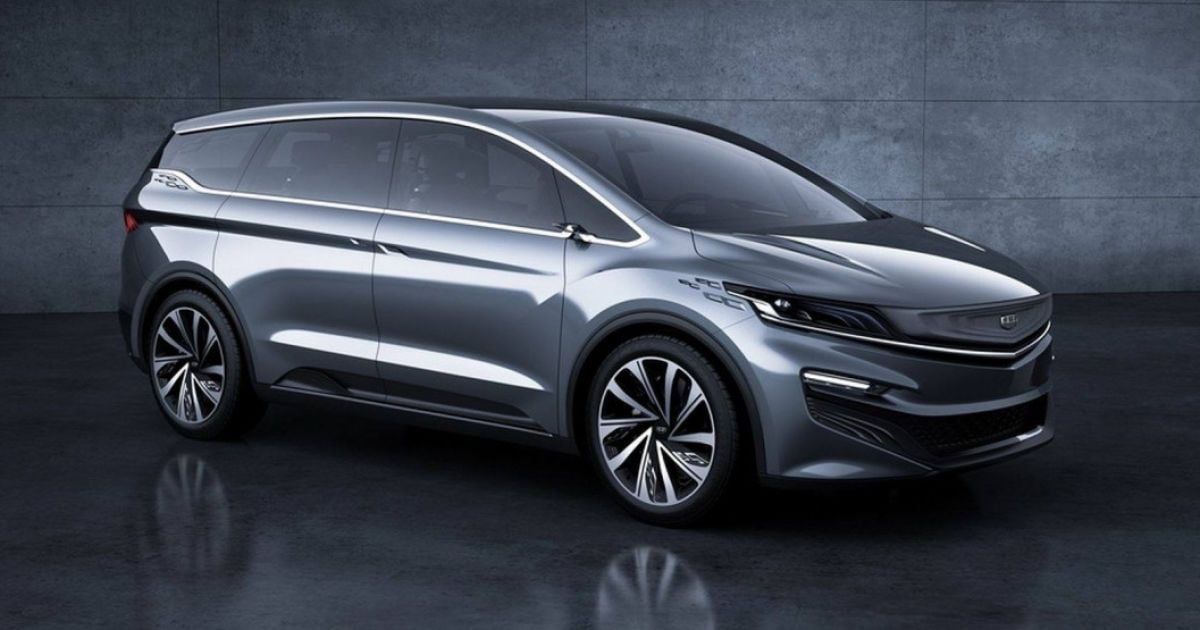 Новый минивэн компании Geely приготовился к дебюту на Шанхайском автосалоне