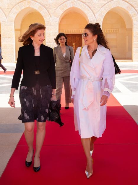 Королева Ранія і Лаура Маттарелла / © Instagram королевы Рании