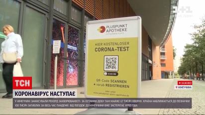 Коронавірус у світі: в Німеччині зафіксували новий рекорд захворюваності