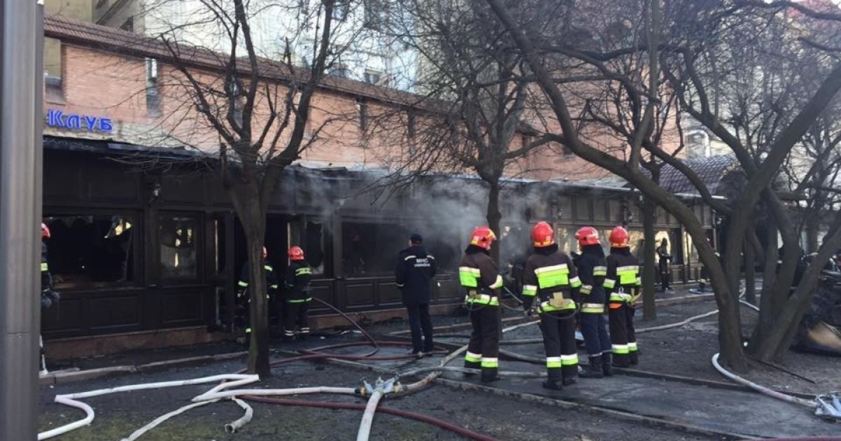 пожежа у львові в ресторані_5 / © facebook/Ігор Зінкевич