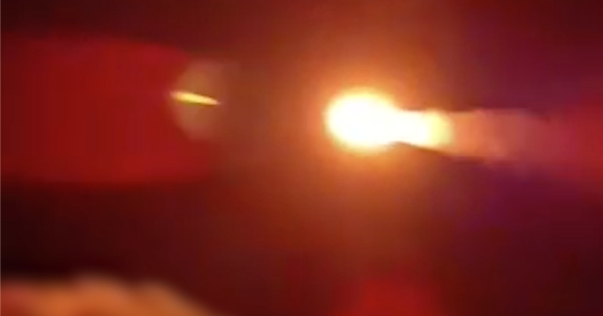 Работа ПВО по дронам-камикадзе в ночь на 10 октября/Скриншот