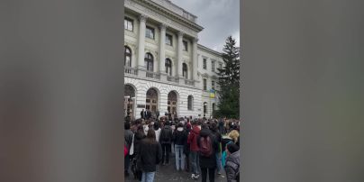 У Львові студенти мітингують проти Фаріон