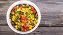 Салат із кукурудзою
