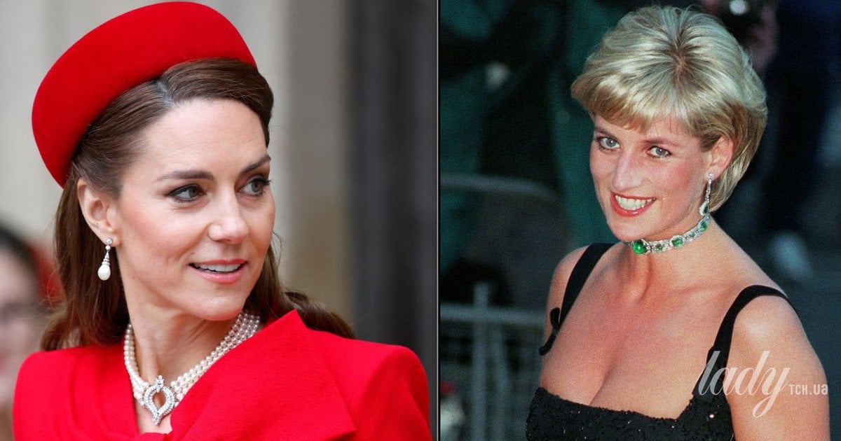 Принцеса Кейт та принцеса Діана