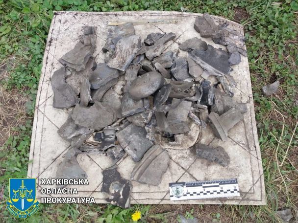 Shelling of Izyum district. Photo: Kharkiv Regional Prosecutor's Office