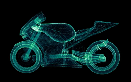 Украинская компания представила концепт уникального мотоцикла в Лас-Вегасе: видео