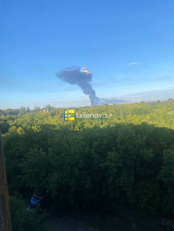 У російському Ярославлі спалахнули пожежі