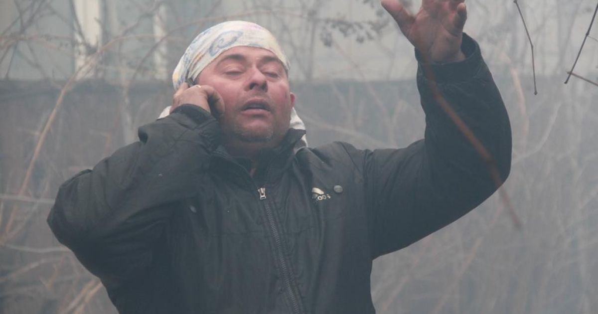 пожежа в Авдіївці_13 / © Facebook/пресс-центр штаба АТО