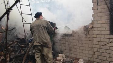 пожежа в Авдіївці_6 / © Facebook/прес-центр штабу АТО