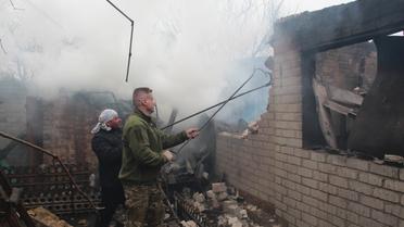 пожежа в Авдіївці_9 / © Facebook/прес-центр штабу АТО