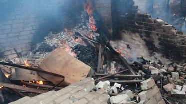 пожежа в Авдіївці_4 / © Facebook/прес-центр штабу АТО