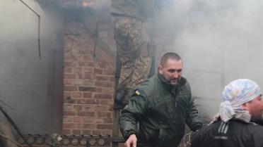 пожежа в Авдіївці_11 / © Facebook/прес-центр штабу АТО