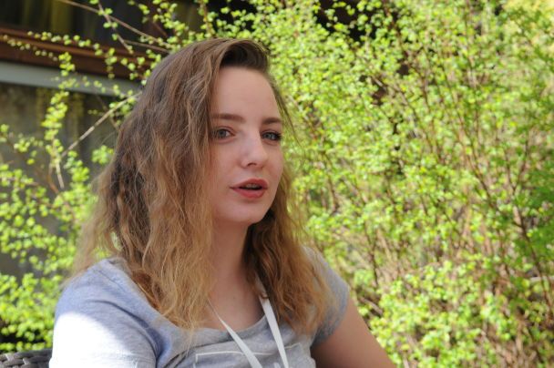 Учениця Бершадської школи Марина / © ТСН.ua