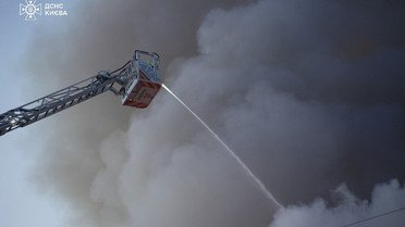 пожежа в києві / © ДСНС