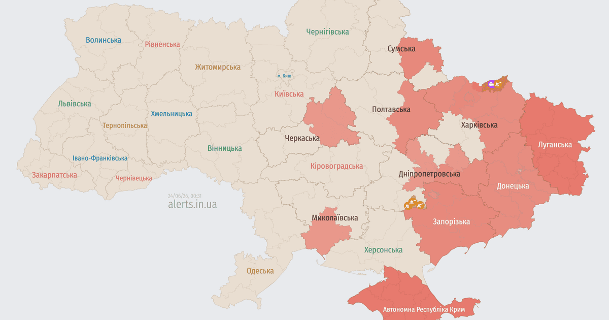 Мапа тривог