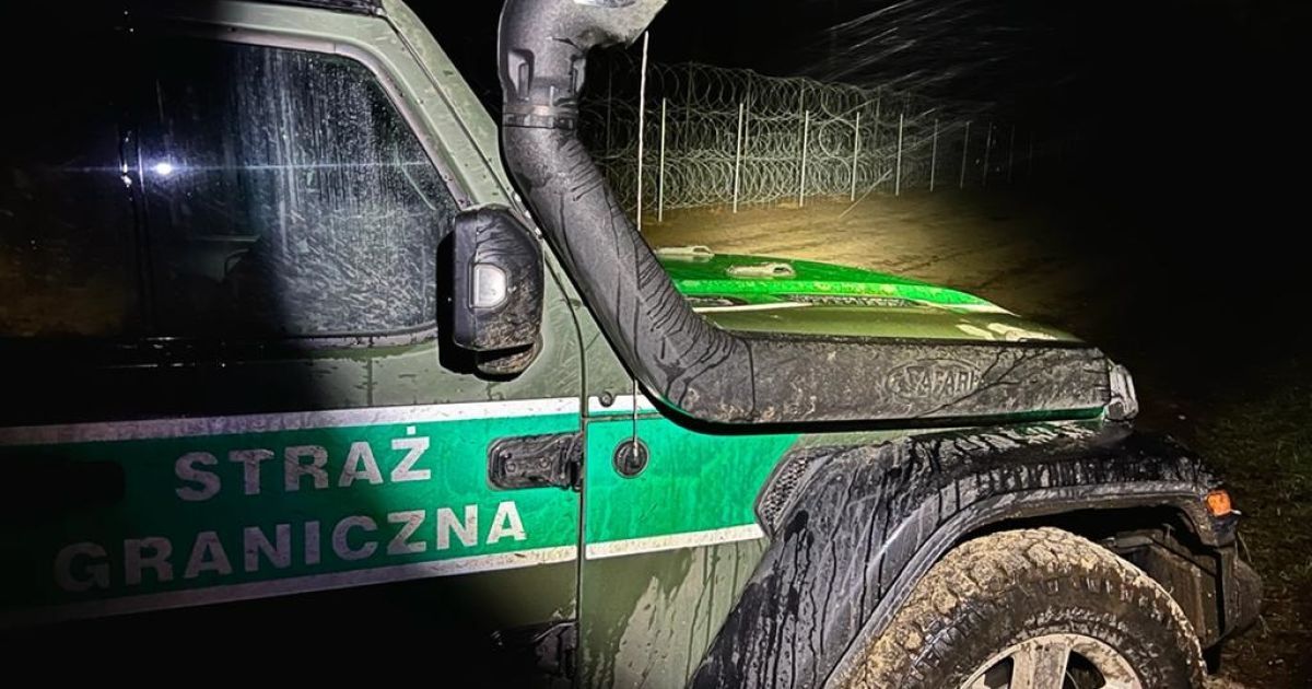 Фото: twitter.com/Straz_Graniczna