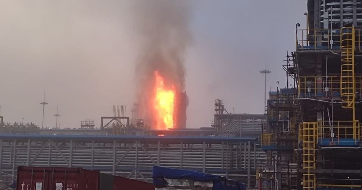 На заводі "Газпрому" в РФ прогримів вибух: відео