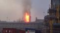 На заводі "Газпрому" в РФ прогримів вибух: відео