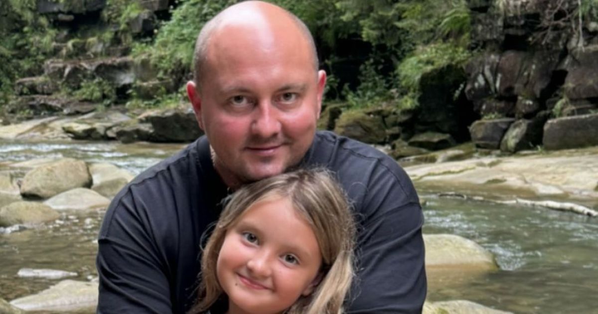 Юрий Ткач с дочерью