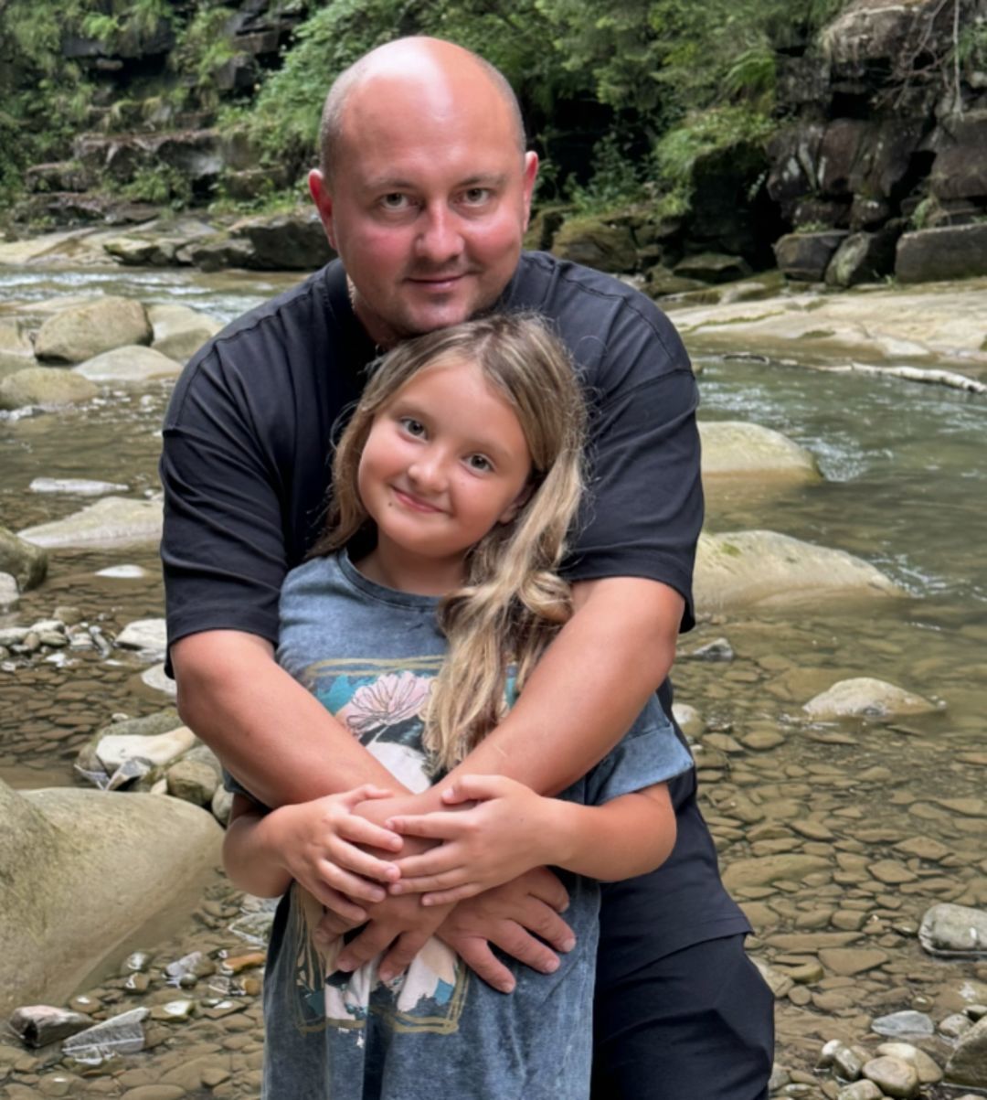 Юрий Ткач с дочерью / © instagram.com/yuriy_tkach