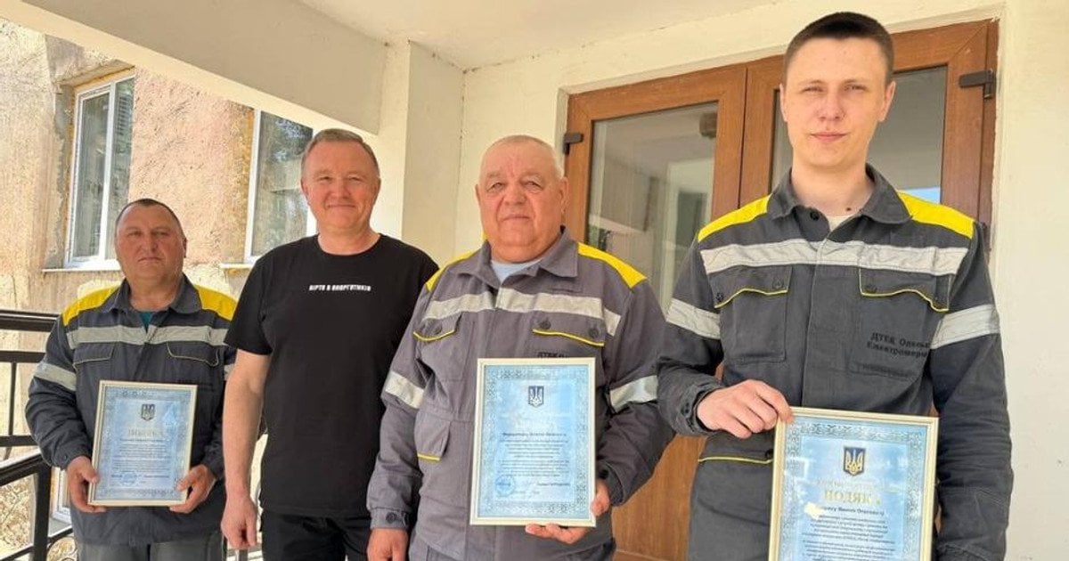 Энергетики компании ДТЭК получили награды от Министерства энергетики Украины за возвращение света в Херсоне