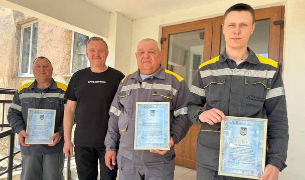 Энергетики компании ДТЭК получили награды от Министерства энергетики Украины за возвращение света в Херсоне