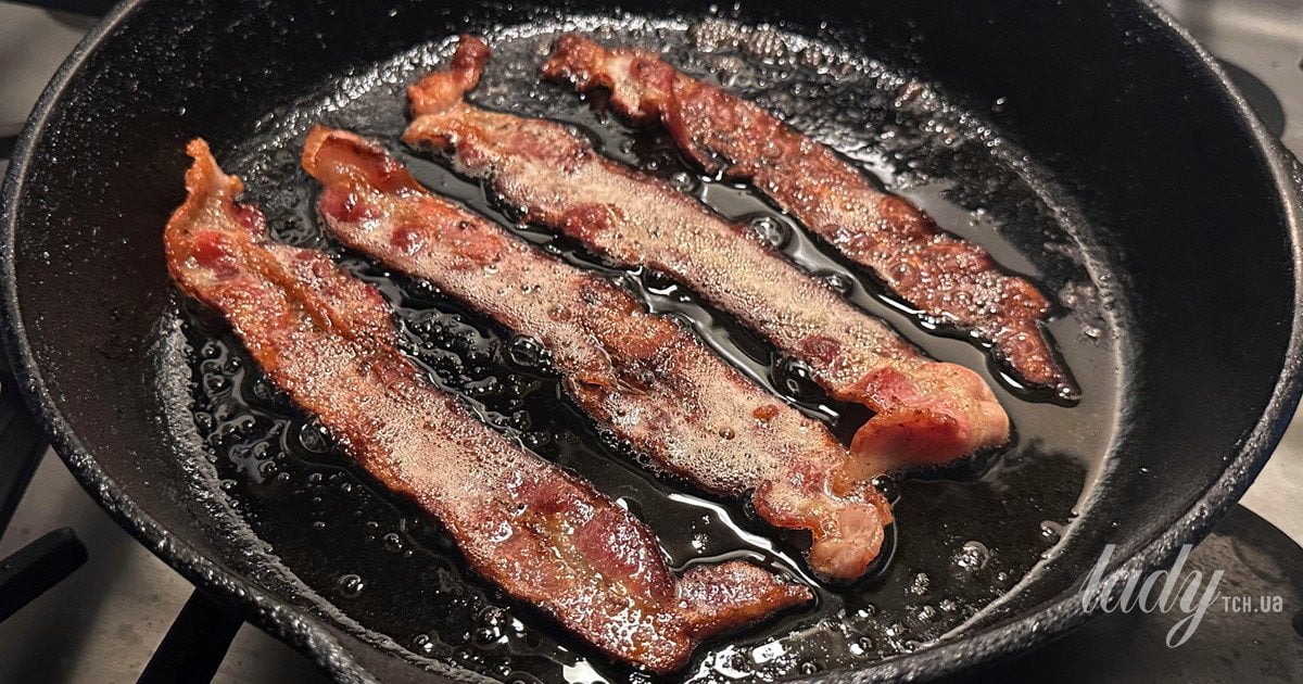 Як зробити підсмажений бекон ще хрумкішим