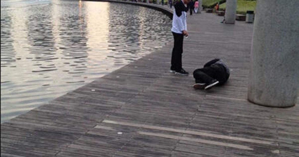 Рабочих позорно наказали / © politics.people.com.cn