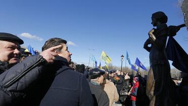 Відкриття пам'яника Олені Телізі в Києві_13 / © УНИАН