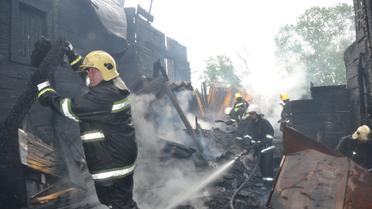 Пожарные спасли церковь от уничтожения / © ГСЧС во Львовской области