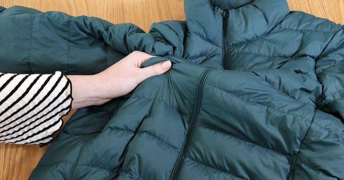 Як розпушити пуховик