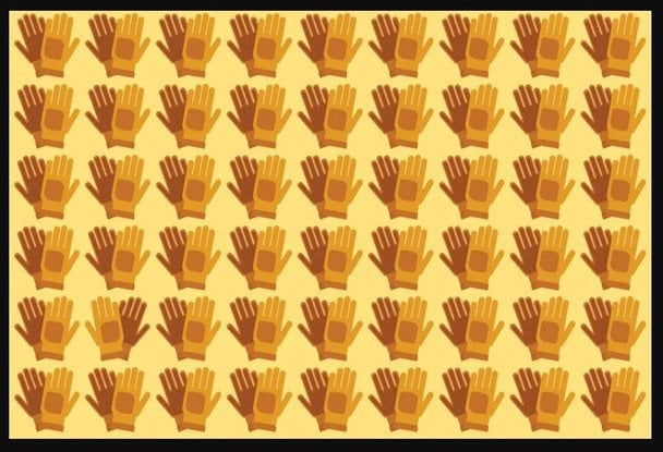 Знайдіть інакшу пару рукавичок