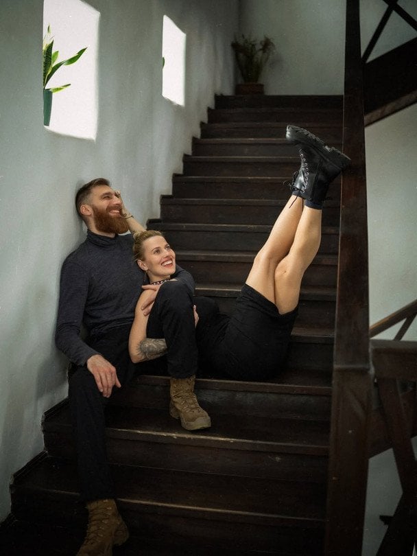 Павло Вишебаба з коханою / © instagram.com/vyshebaba