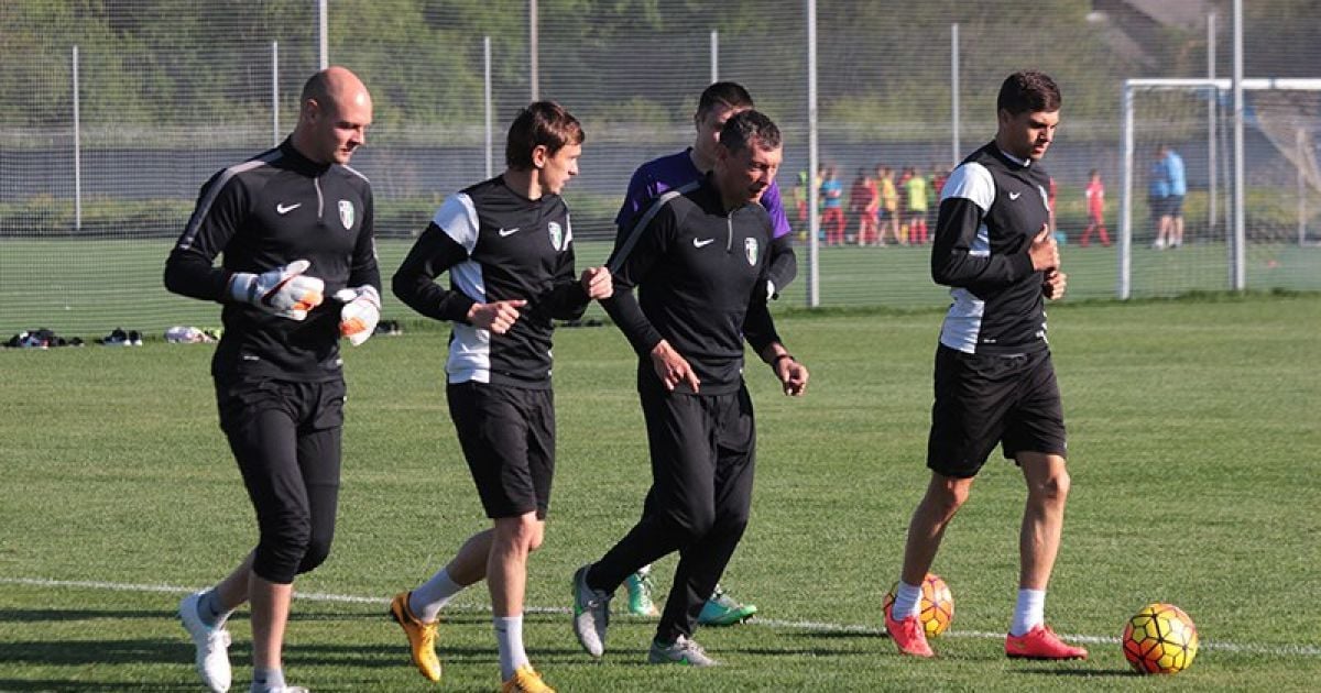 Тренировка "Александрии"