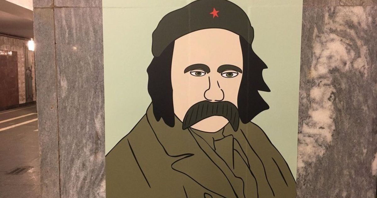 Шевченко у метро_6 / © Украинская служба ВВС