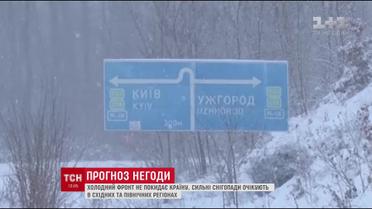 Синоптики повідомили, яким регіонам очікувати нових снігопадів