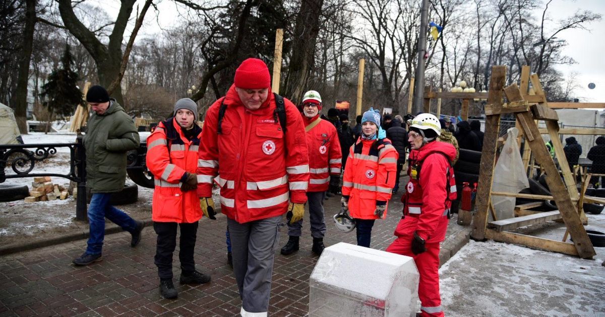 В Красном Кресте насчитали два десятка пострадавших в столкновениях под Радой