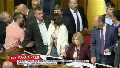 Депутати переглянули половину правок у законопроекті про реінтеграцію Донбаса