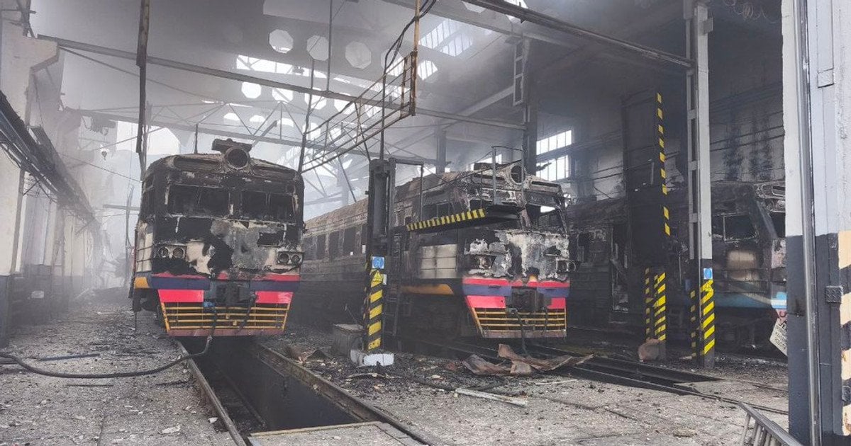 Розбите депо у Фастові