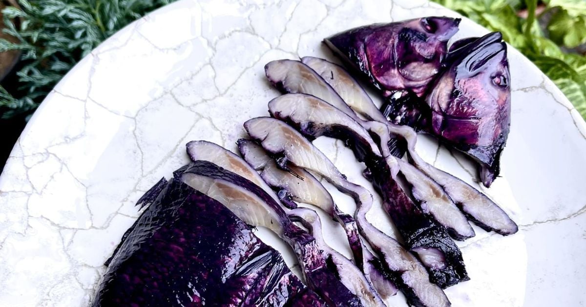 Дунайка в красном вине: рецепт от Андрея Величко