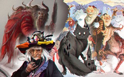 Ведьма, гигантский кот и тролли: причудливые рождественские персонажи мира, которыми пугают детей