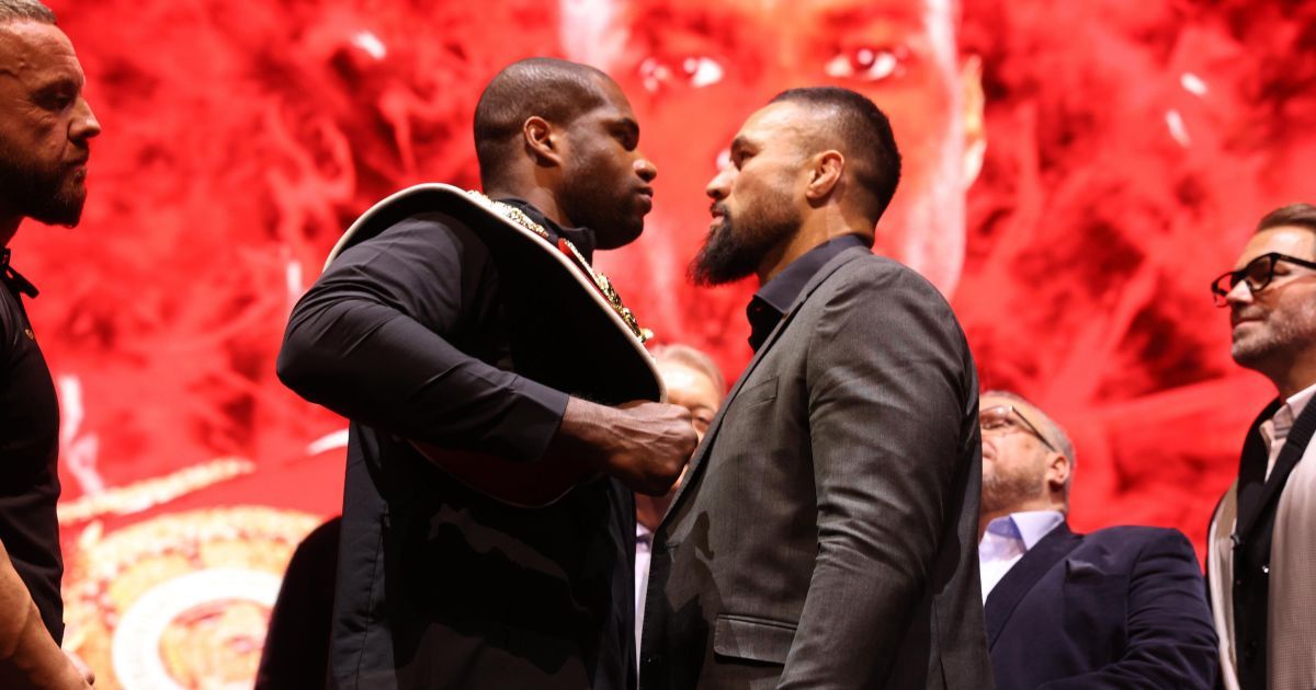Дюбуа – Паркер / Фото: x.com/MatchroomBoxing